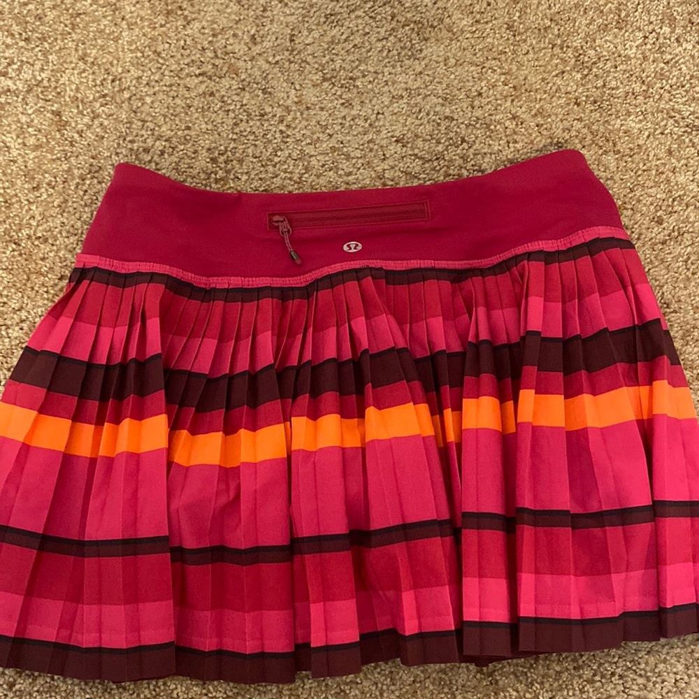 Pattern lululemon tennis skirt